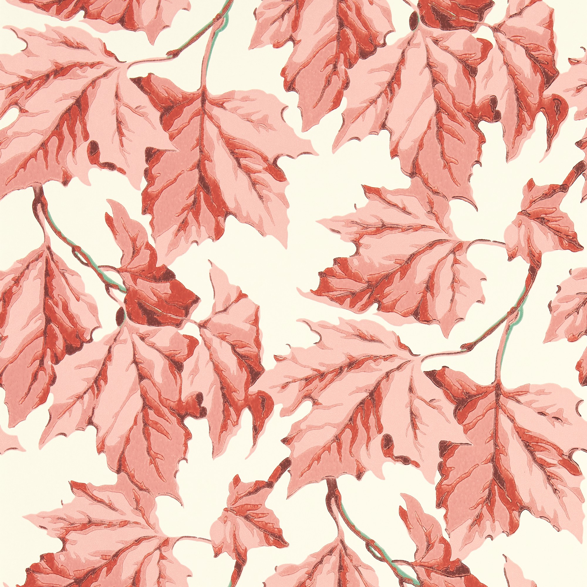 Dappled Leaf Wallpaper 113048 By Harlequin X Sophie Robinson In Rose Quartz